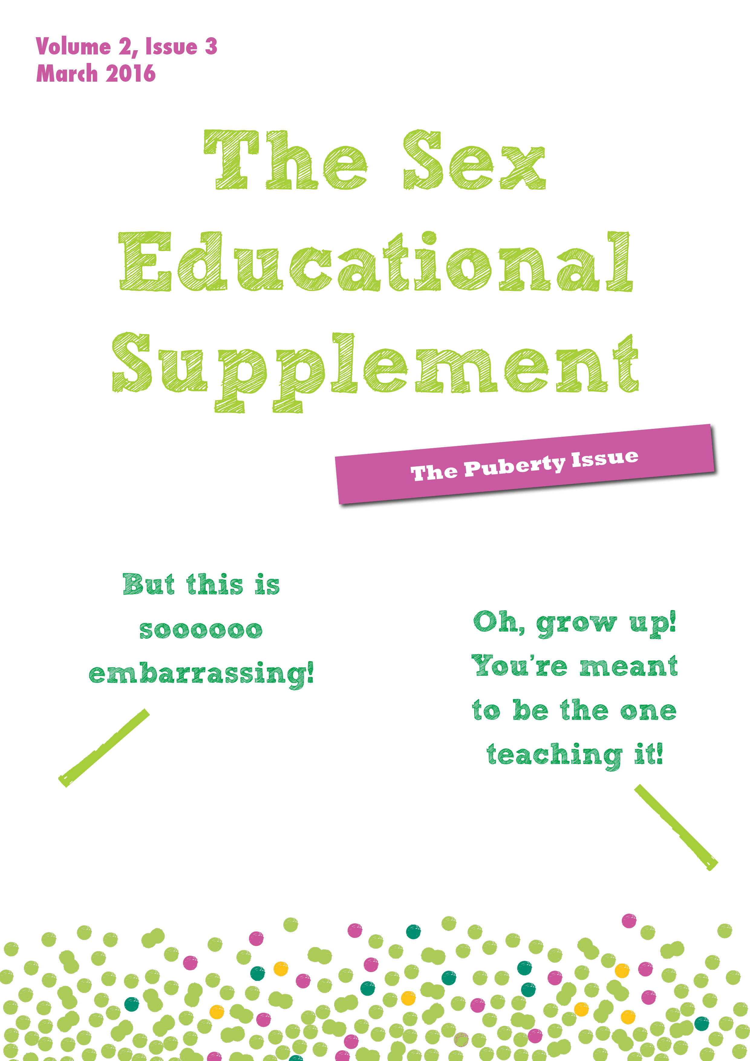 E-magazine: The Puberty Issue | sexeducationforum.org.uk